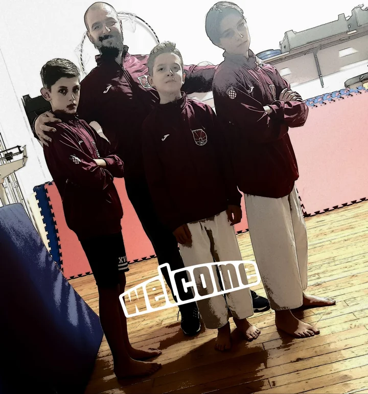 Fotografija iz povijesti Karate kluba Lotos