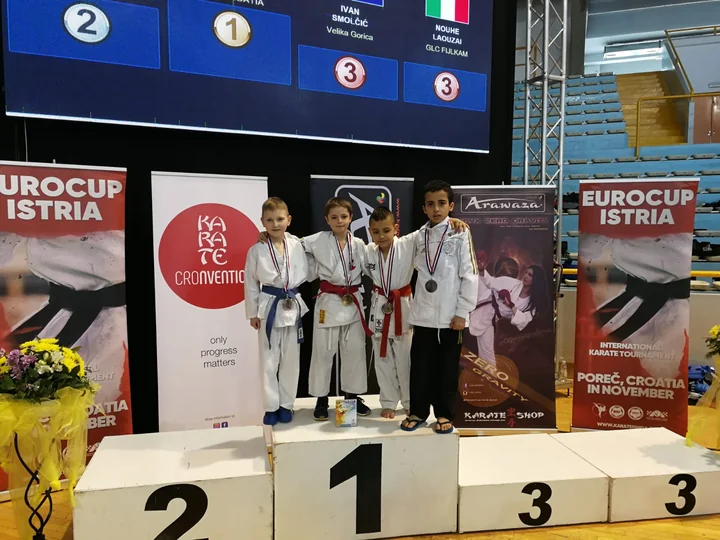 Fotografija iz povijesti Karate kluba Lotos