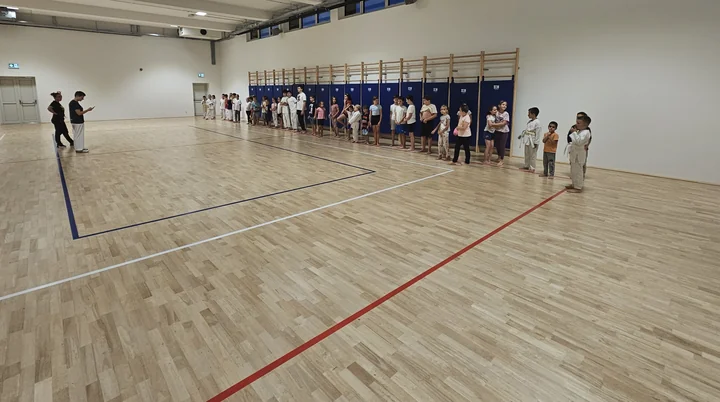 Sportski dani otvorenih vrata — karate radionica u dvorani